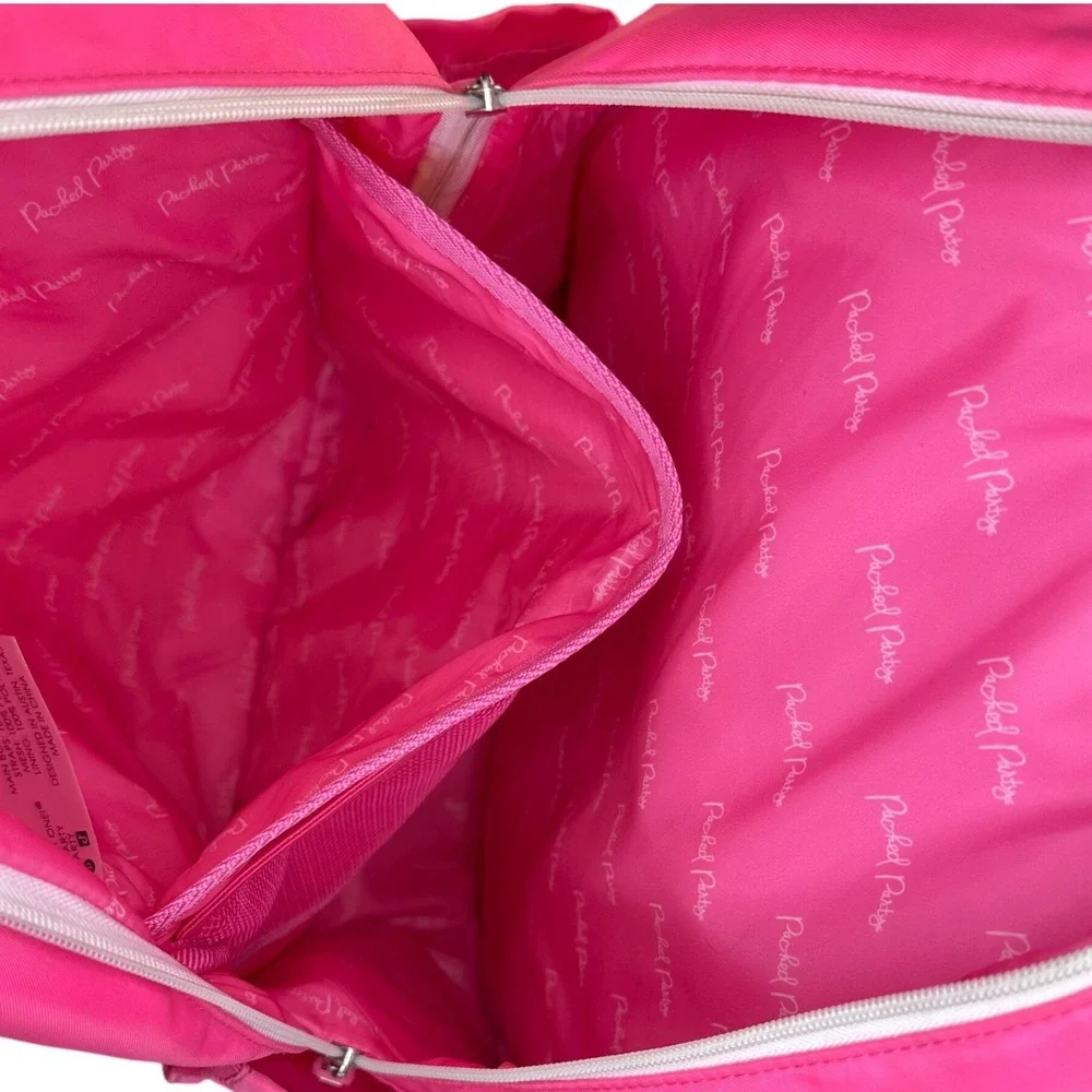 Packed Party Colorful Pink Smiley Face Backpack